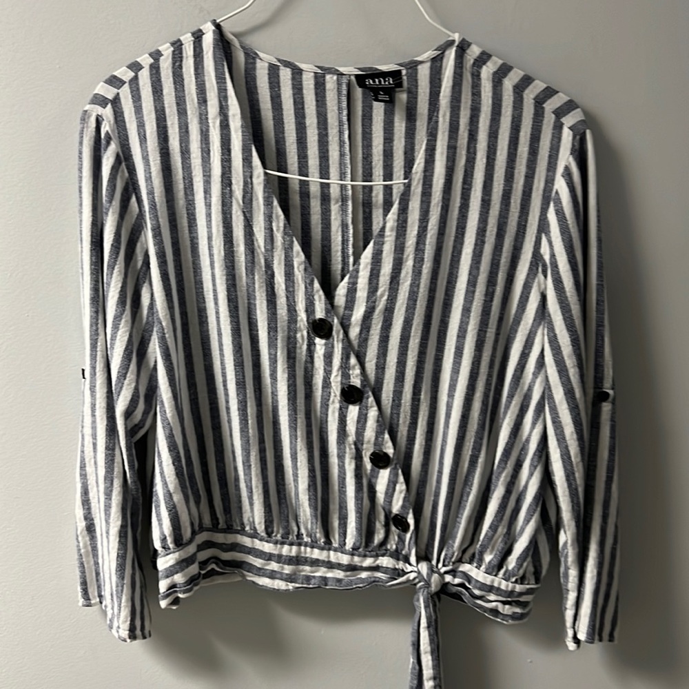 Striped Blouse from A.N.A